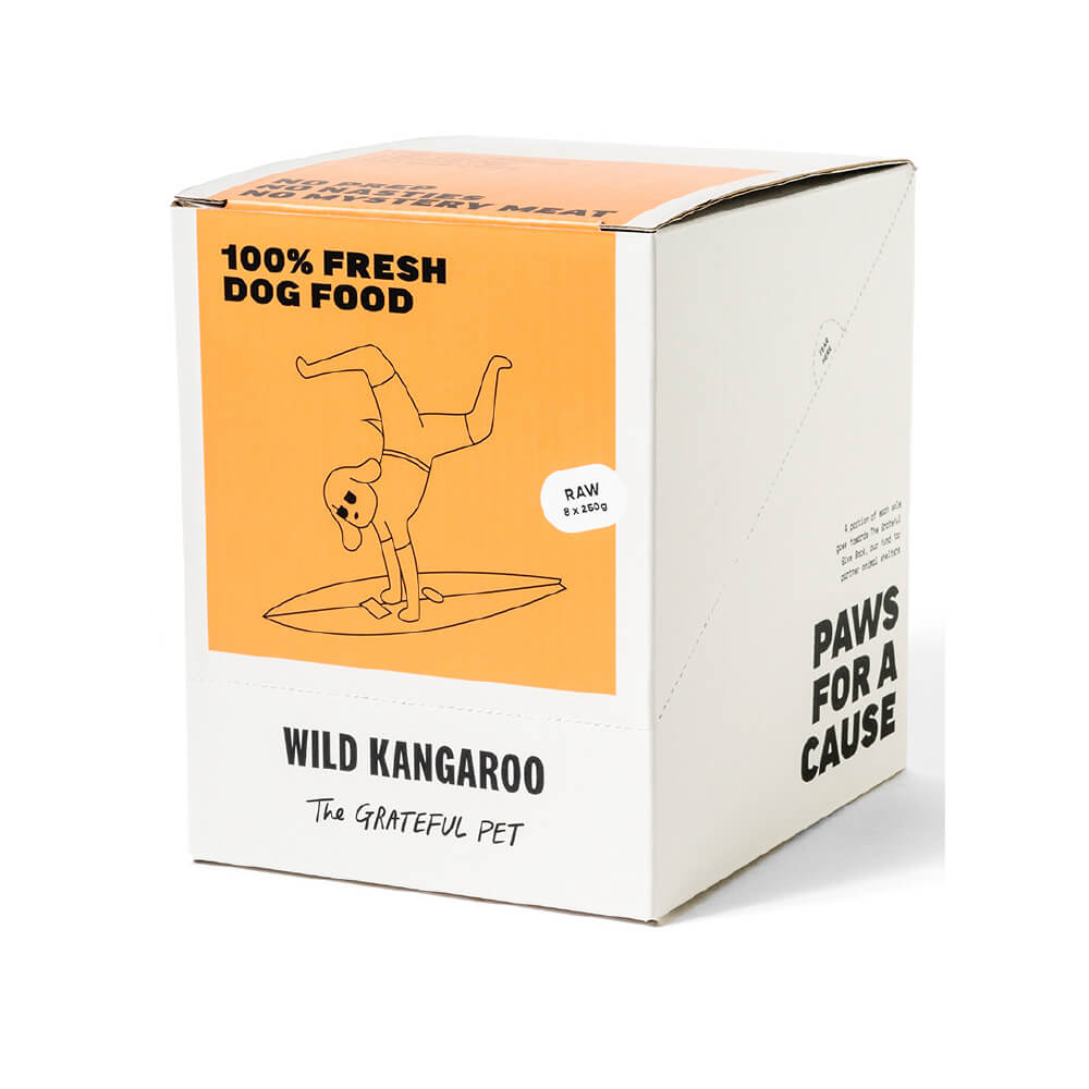 [7% off] The Grateful Pet Raw Food | Wild Kangaroo - Vanillapup Online Pet Store