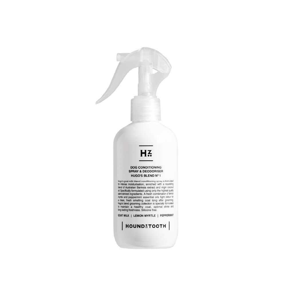 Houndztooth Hugo's Blend No.1 Conditioning Spray and Deodoriser | 250ml - Vanillapup Online Pet Store