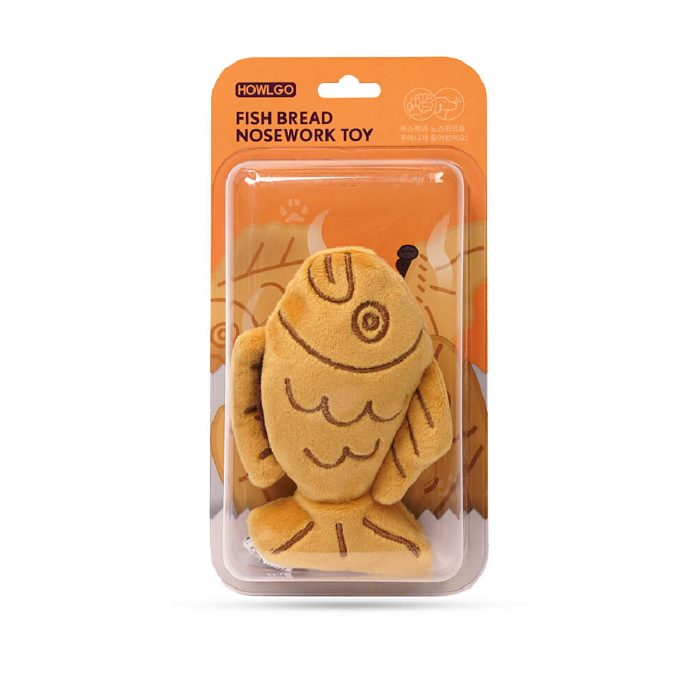 HOWLGO Fish Bread Nose Work Toy - Vanillapup Online Pet Store