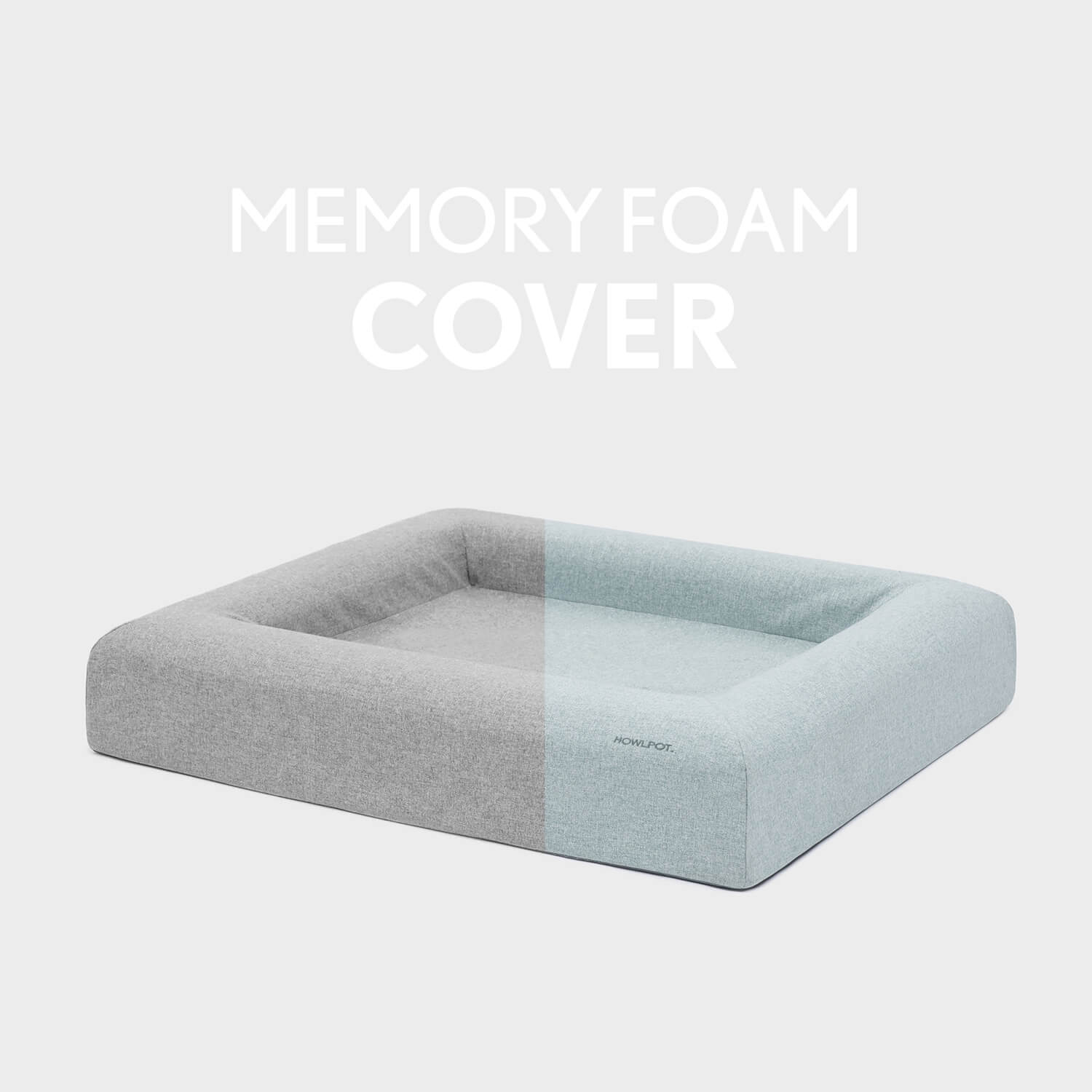 HOWLPOT Memory Foam Bed Cover
