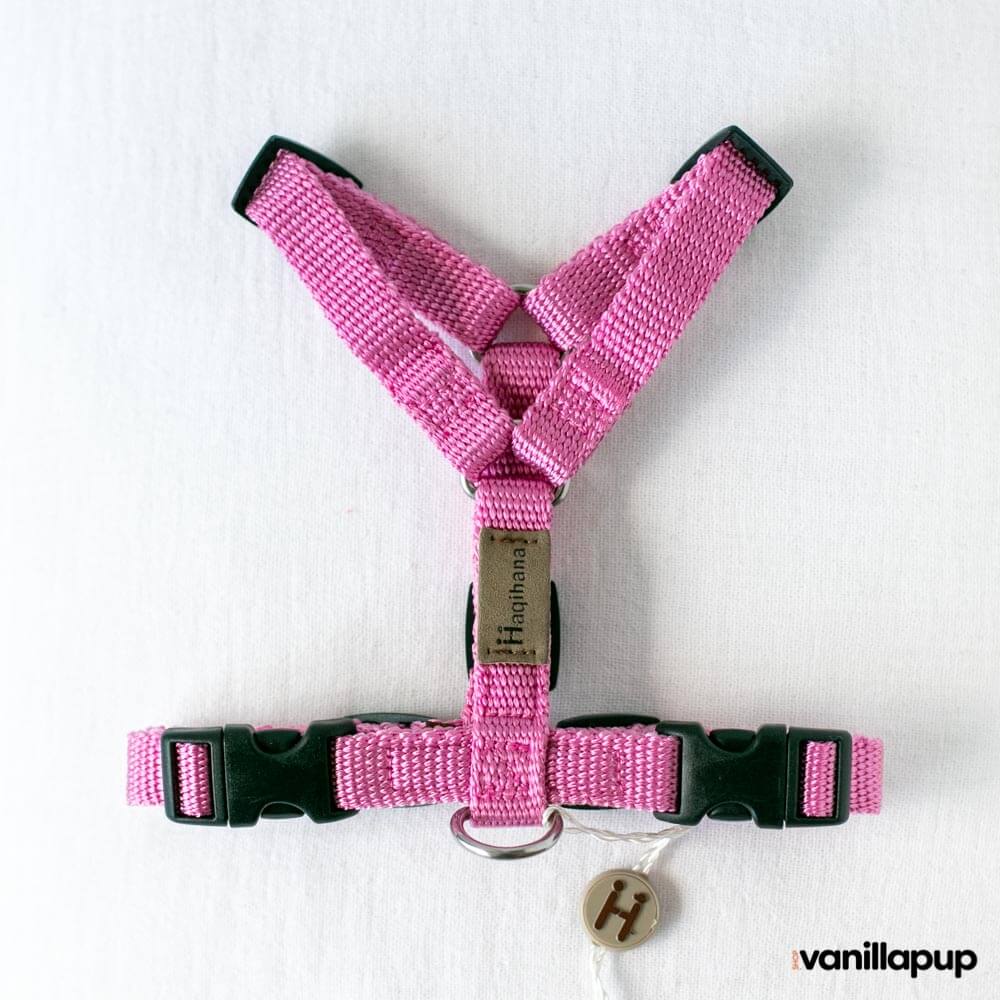 Haqihana Pink Harness - Vanillapup Online Pet Store