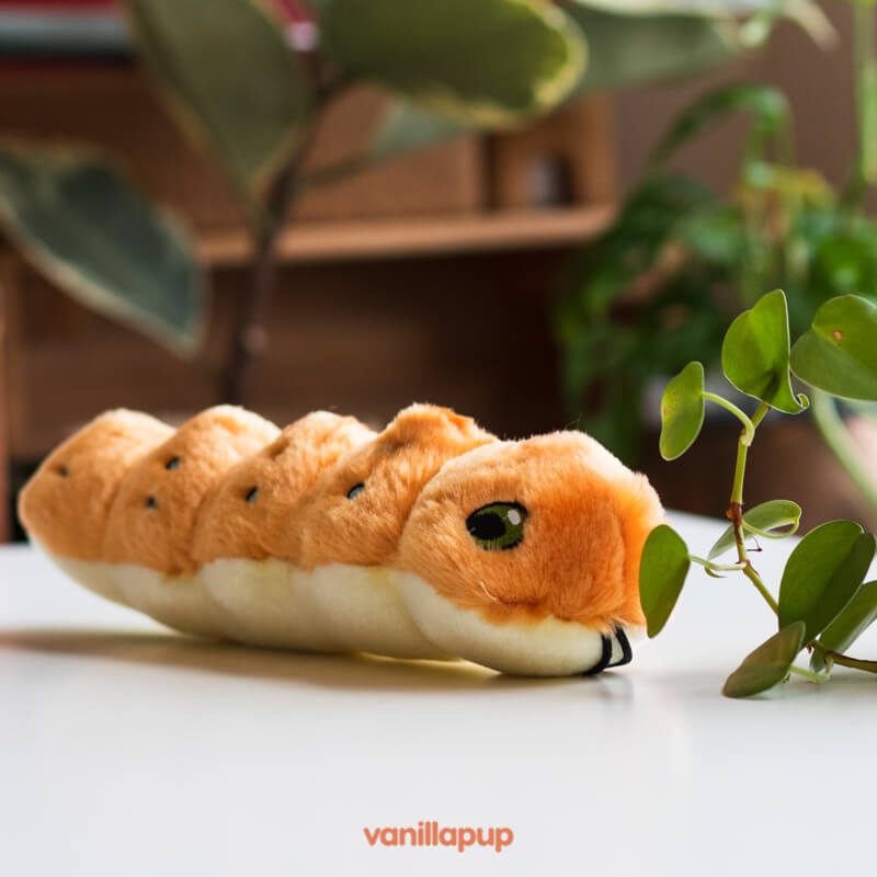 Fluff & Tuff Spicy Caterpillar - Vanillapup Online Pet Store