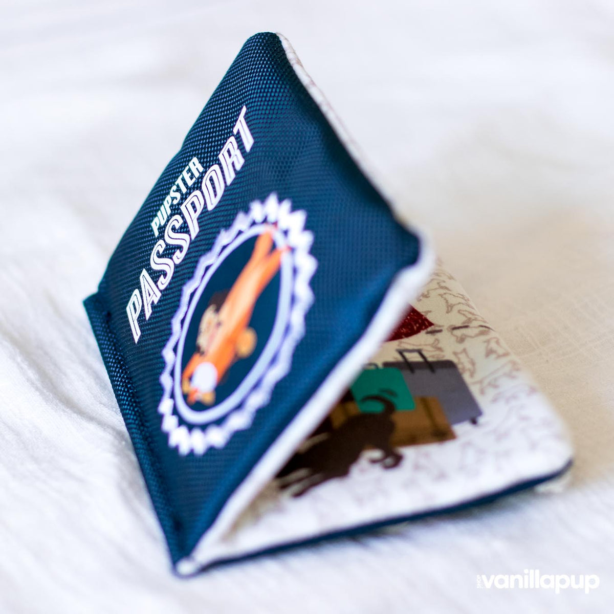 PLAY Globetrotter Pupster Passport Plush Toy