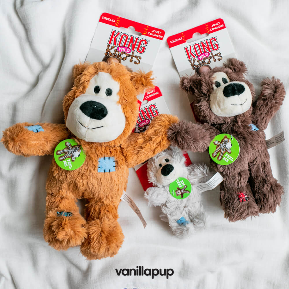 KONG Wild Knots Bears - Vanillapup Online Pet Store