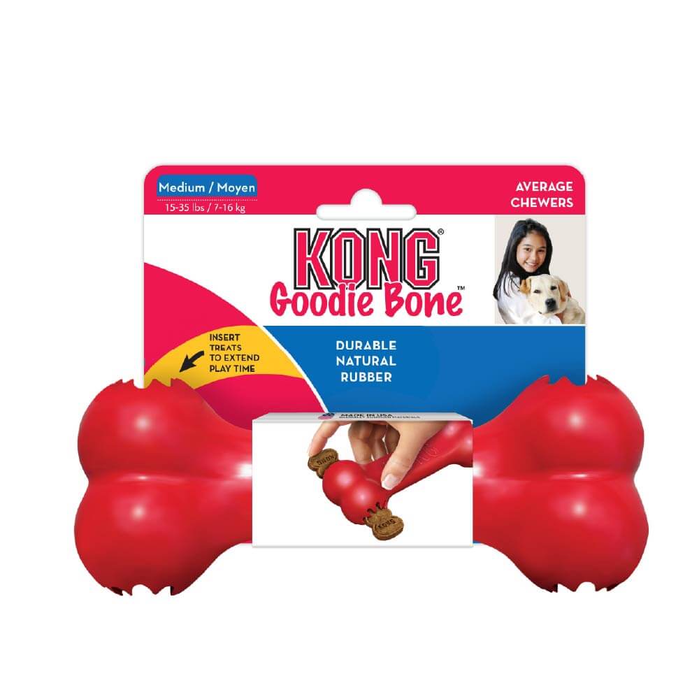 KONG Goodie Bone Rubber Toy - Vanillapup Online Pet Store