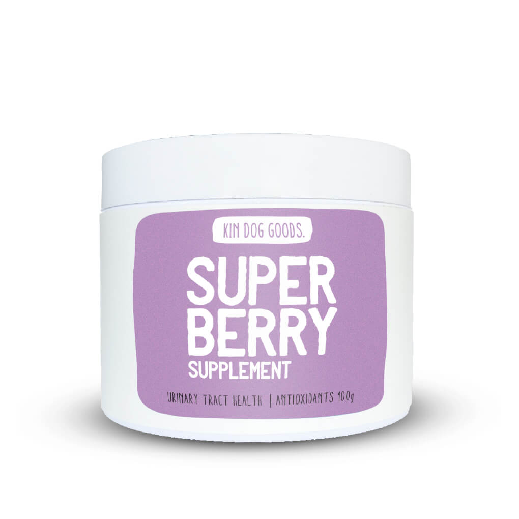Kin Dog Goods Super Berry Supplement | 100g - Vanillapup Online Pet Store