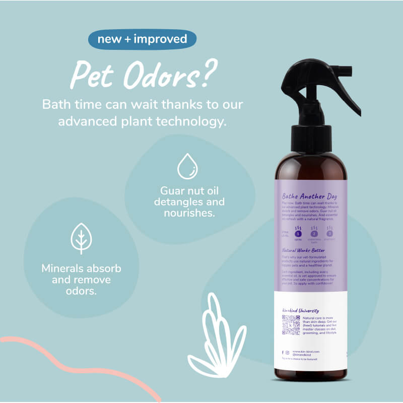 kin+kind Pet Smell Coat Spray | Lavender - Vanillapup Online Pet Store