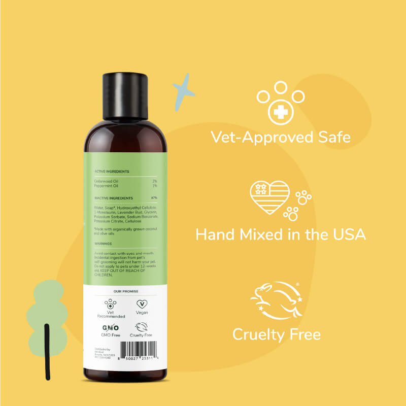 kin+kind Flea & Tick Shampoo | Lavender - Vanillapup Online Pet Store