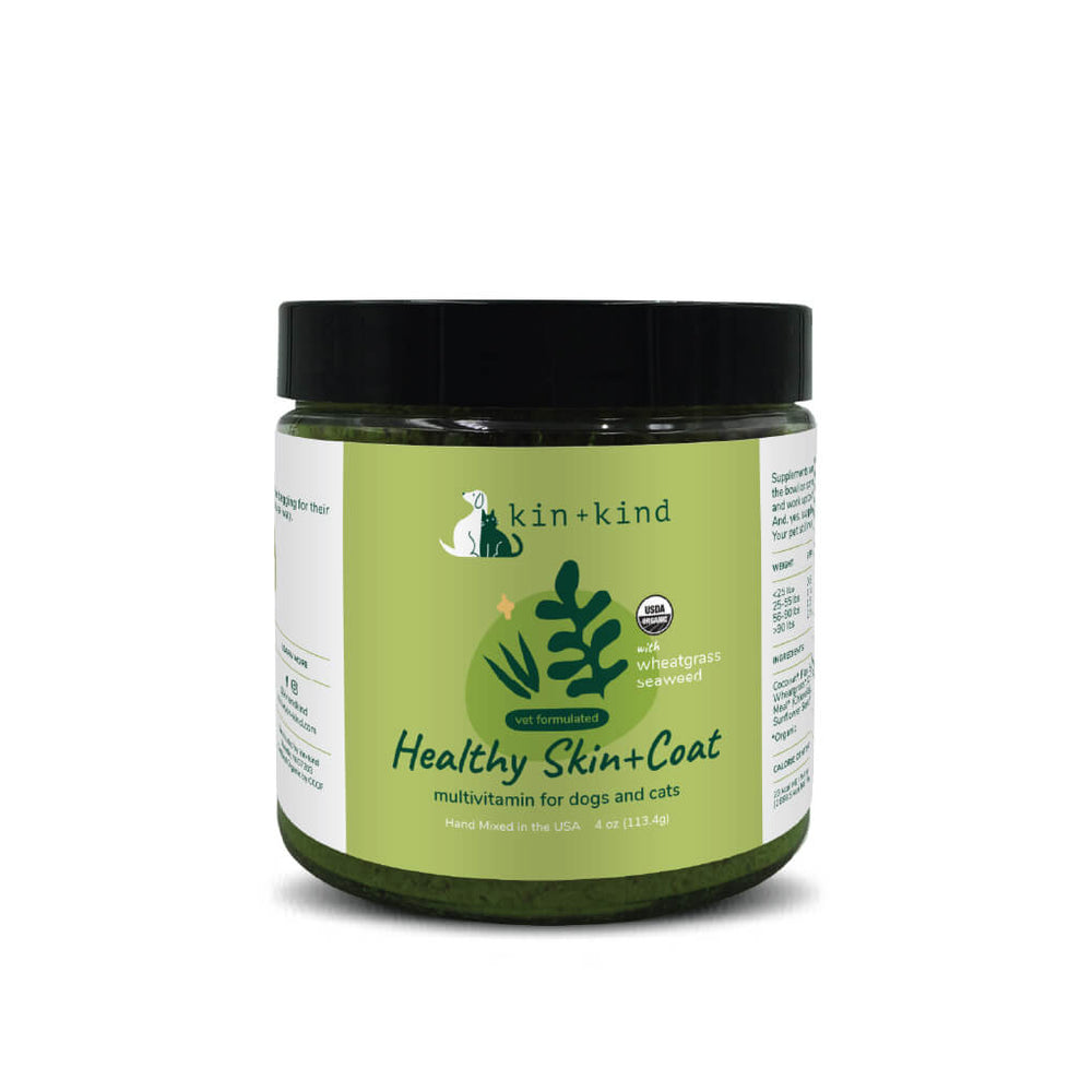 kin+kind Organic Skin & Coat Multivitamin Supplement
