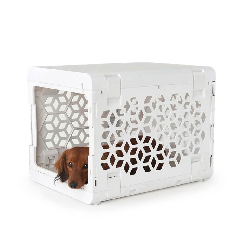 PAWD® Collapsible Plastic Pet Crate - Main Image