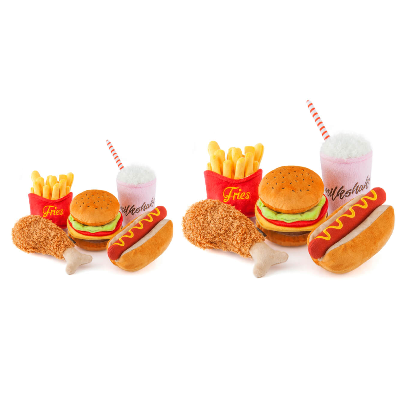 PLAY American Classic Barky Burger Plush Toy - Vanillapup Online Pet Store