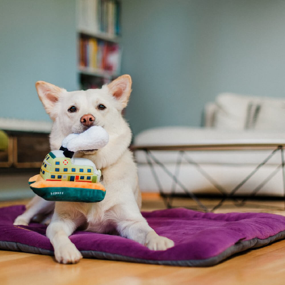 PLAY Canine Commute Sydney Ferry Plush Toy - Vanillapup Online Pet Store