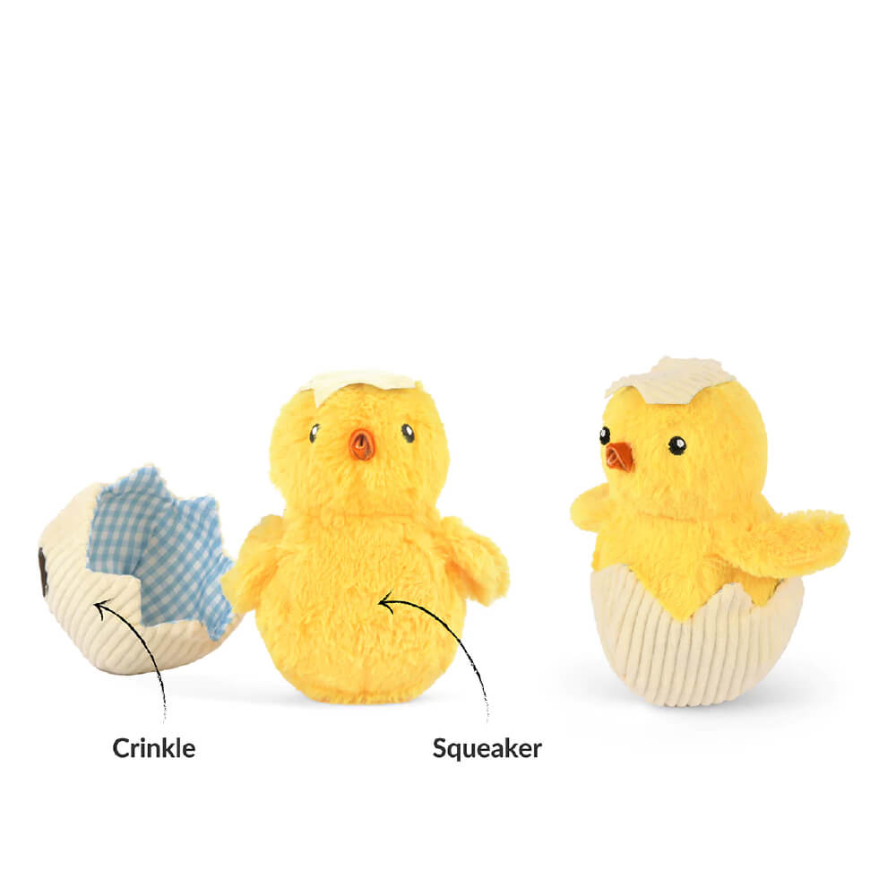PLAY Hippity Hoppity Chick Me Out Plush Toy