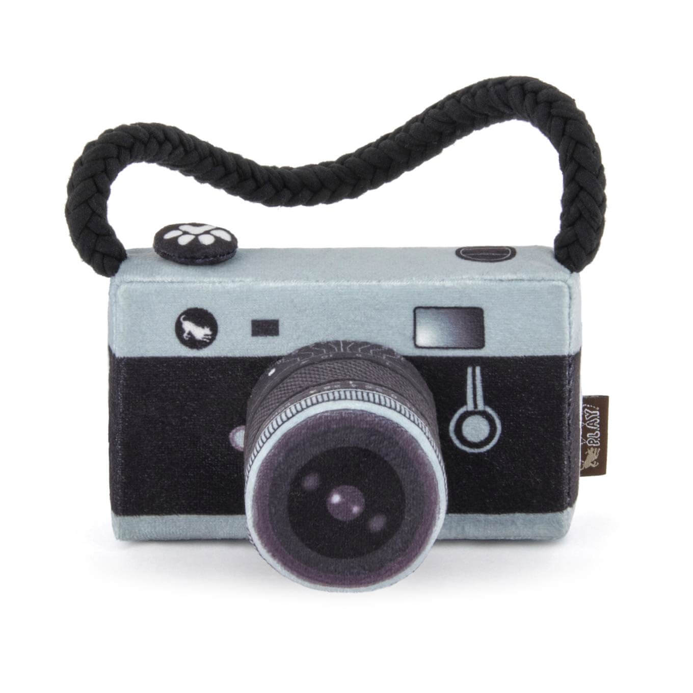 PLAY Globetrotter Lens Licker Camera Plush Toy - Vanillapup Online Pet Store