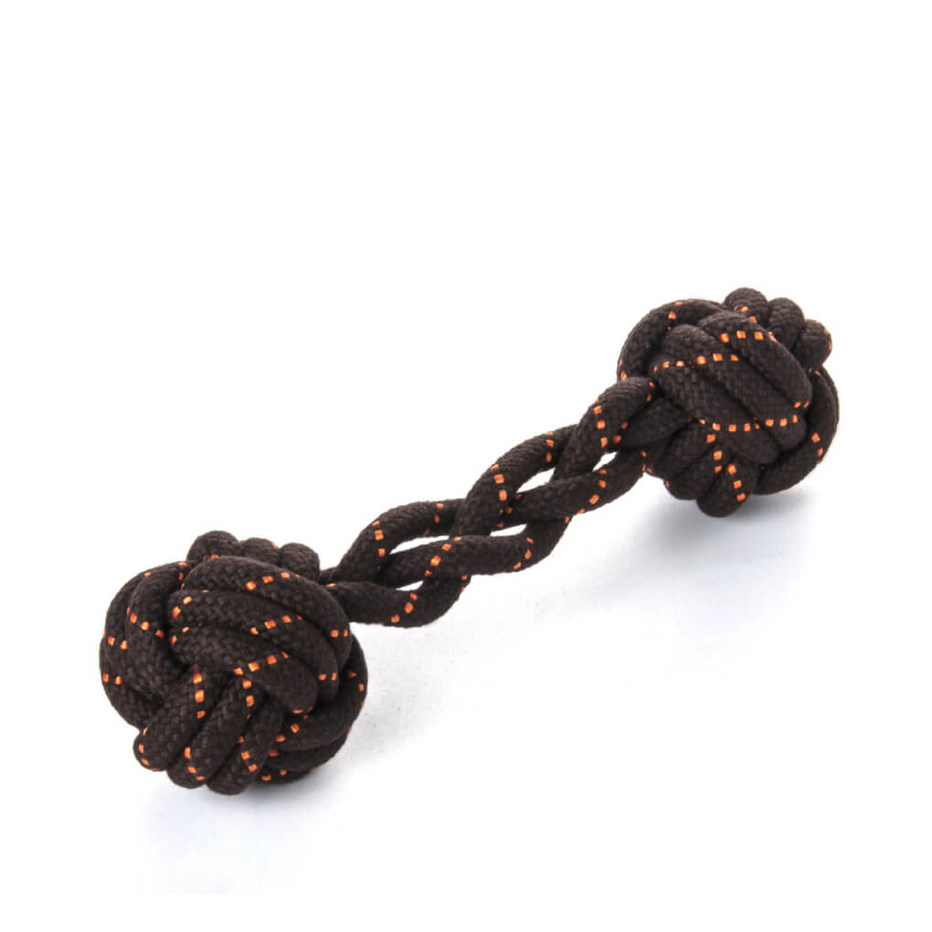 Scout & About Barbell Rope Toy - Vanillapup Online Pet Store