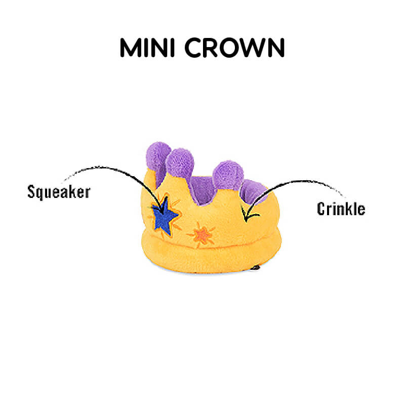 PLAY Party Time Canine Crown Plush Toy