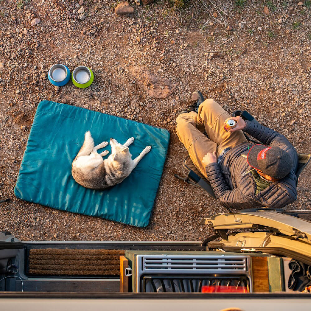 Ruffwear Mt. Bachelor Pad™ Portable Dog Bed - Vanillapup Online Pet Store