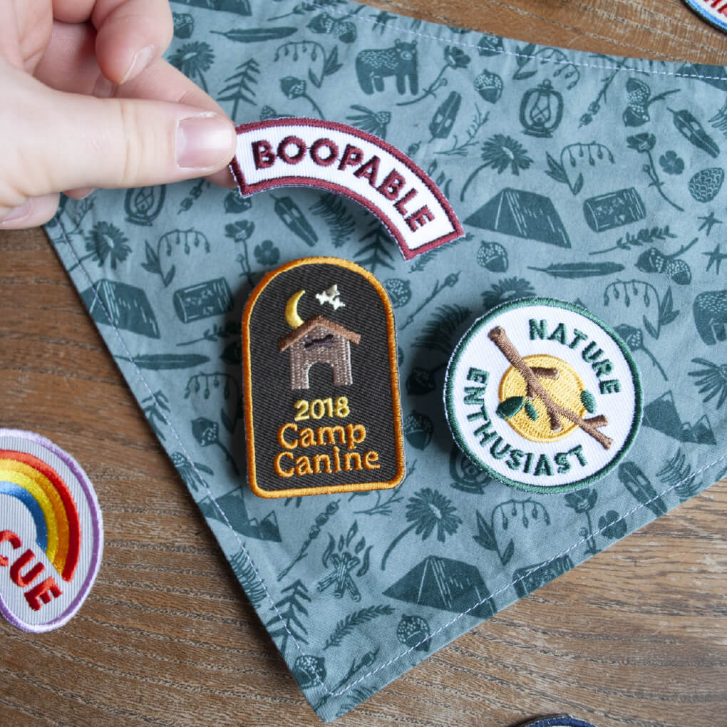Scout's Honour Iron On Patch | Boopable - Vanillapup Online Pet Store