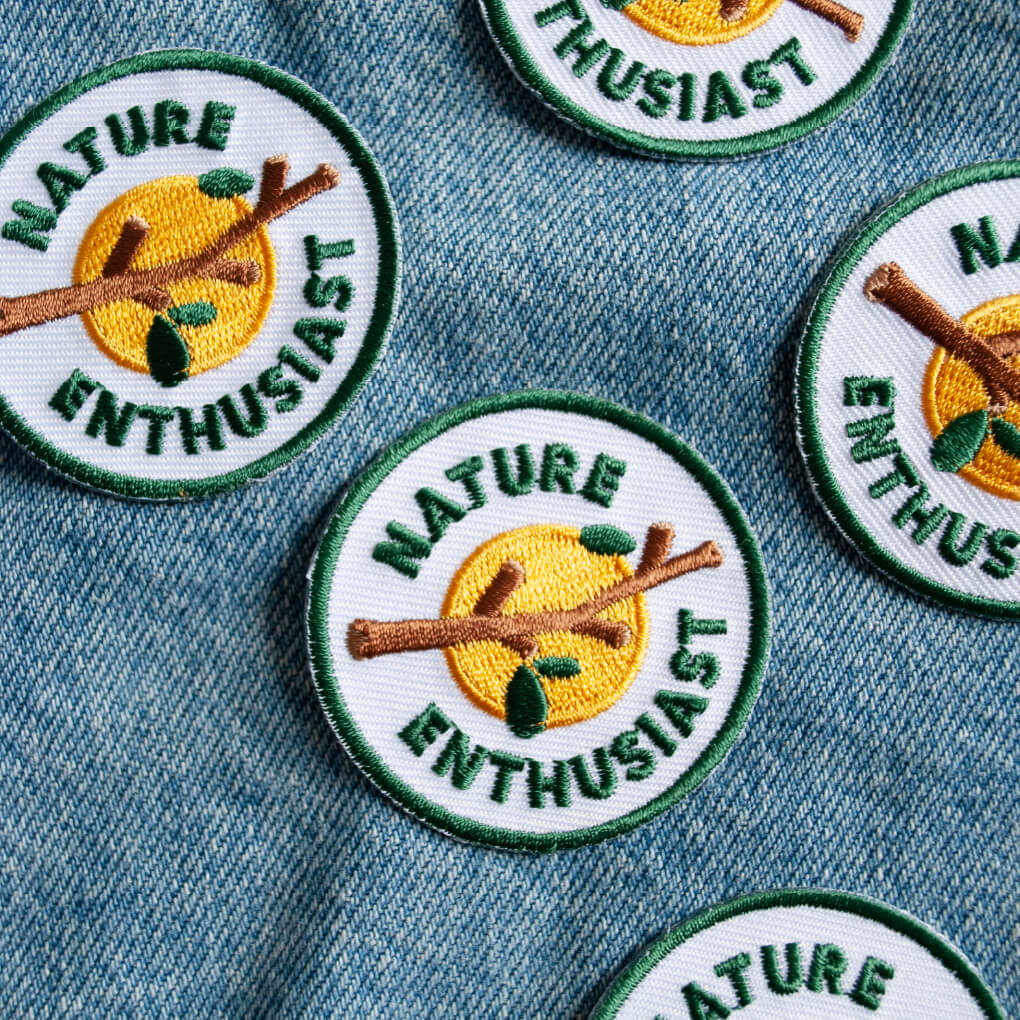Scout's Honour Iron On Patch | Nature Enthusiast - Vanillapup Online Pet Store