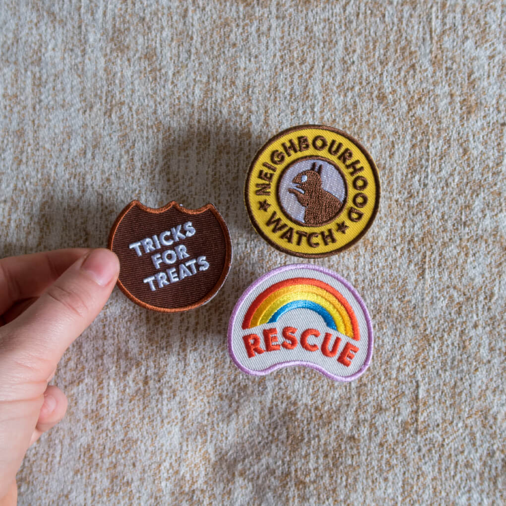 Scout's Honour Iron On Patch | Neighbourhood Watch - Vanillapup Online Pet Store