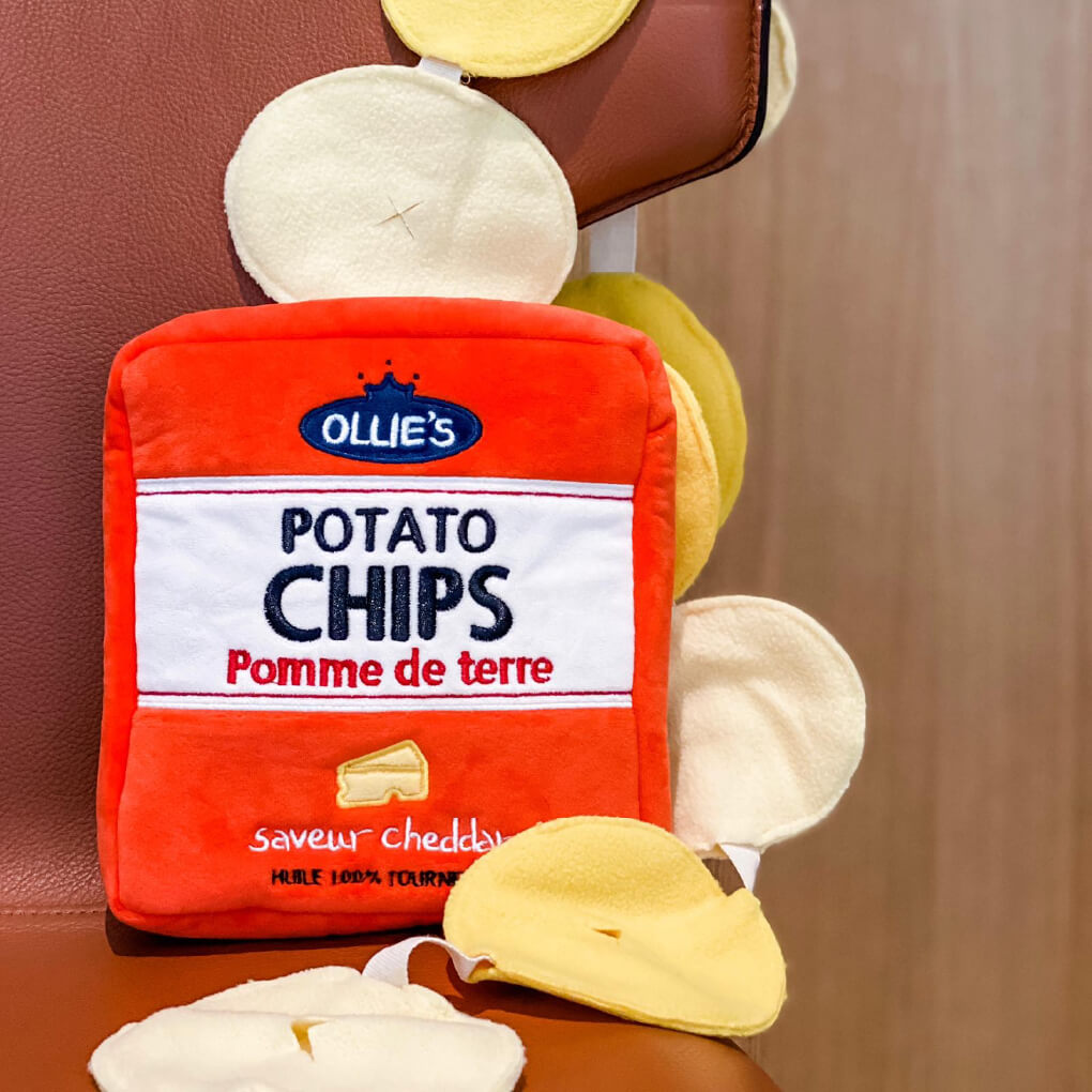 Studio Ollie Potato Chips Nose Work Toy - Vanillapup Online Pet Store