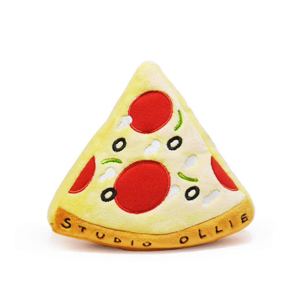 Studio Ollie Pepperoni Pizza Toy - Vanillapup Online Pet Store