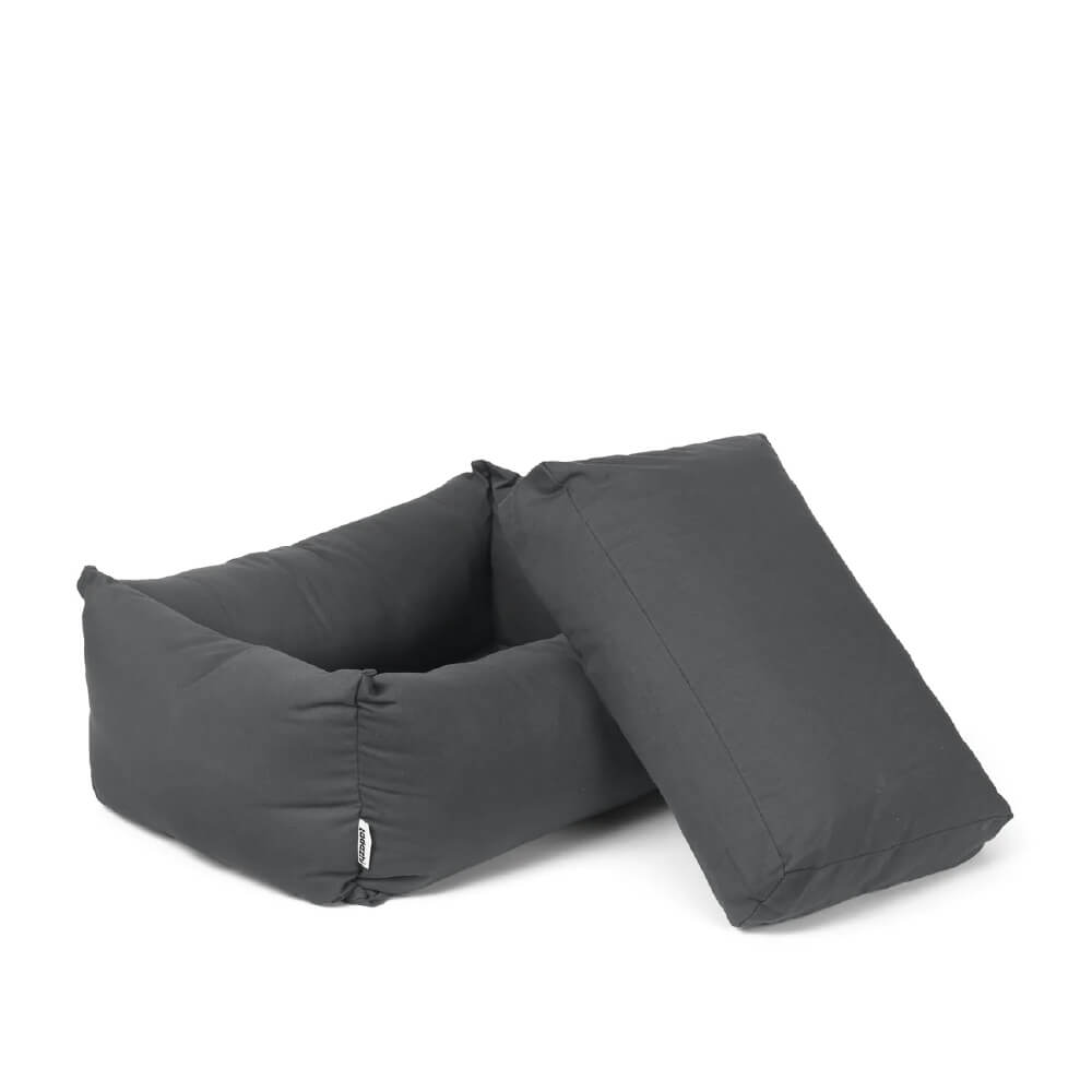 tadazhi Carla Bed with Sides | Warm Grey - Vanillapup Online Pet Store