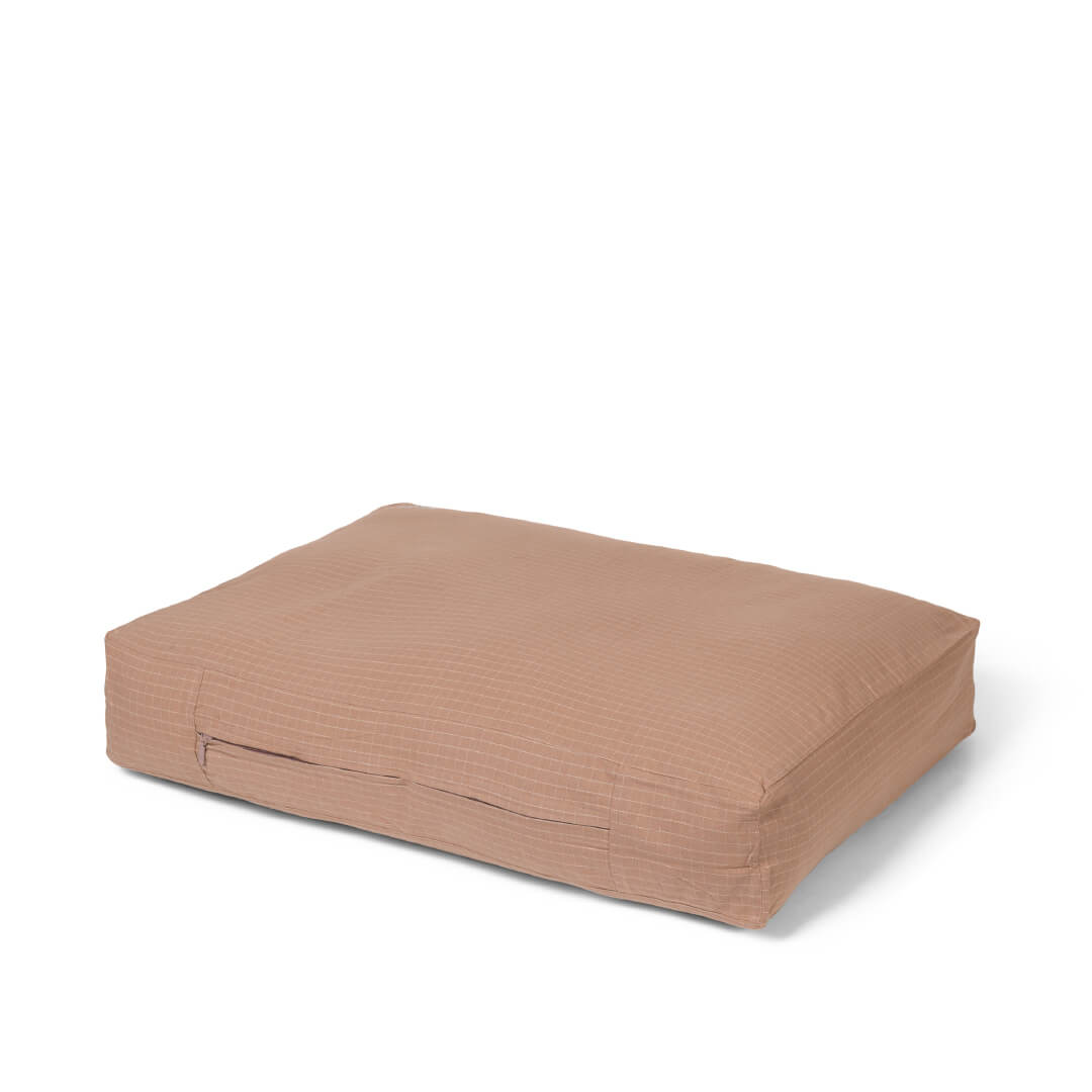 tadazhi Soft Pillow Bed | Checkered Rose - Vanillapup Online Pet Store