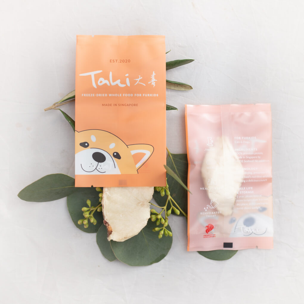 Taki Pets Freeze-dried Treats | Ling Cod - Vanillapup Online Pet Store