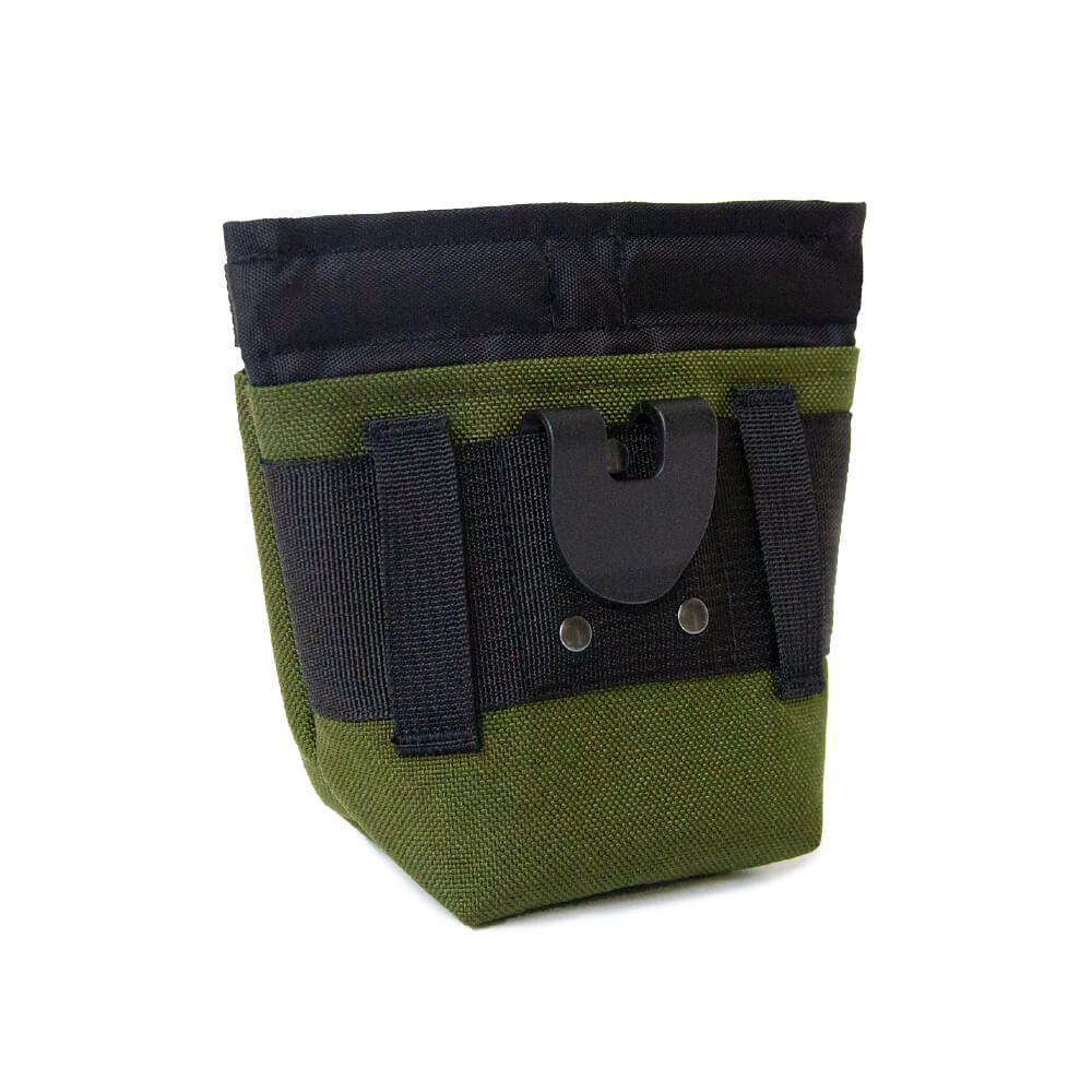 Wildebeest Alamo Dog Treat Pouch | Olive - Vanillapup Online Pet Store