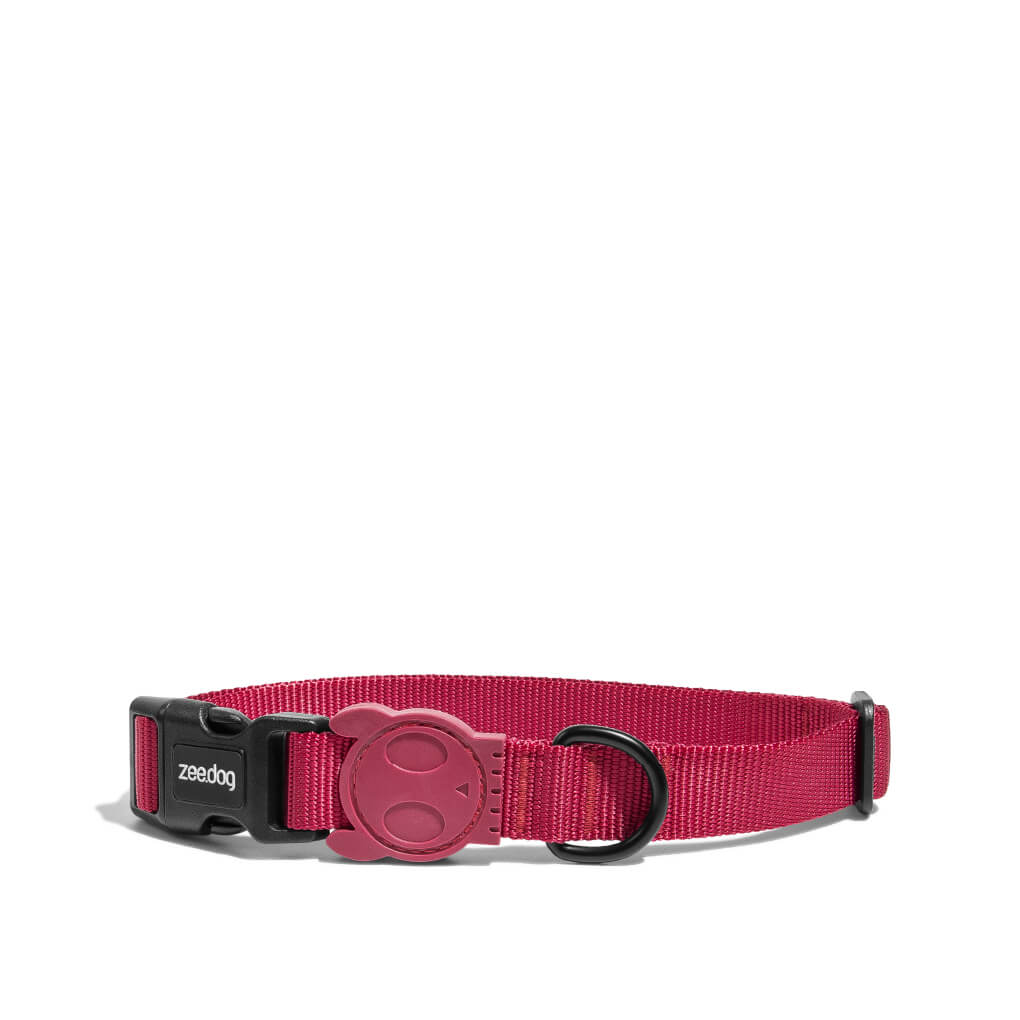 Zee.Dog Collar | Bordeau - Vanillapup Online Pet Store