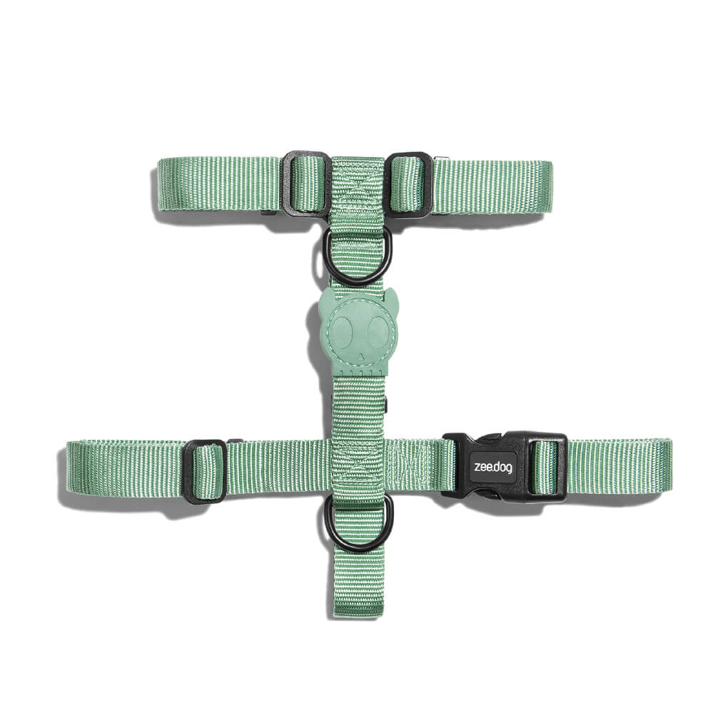 Zee.Dog H-Harness | Army Green (L) - Vanillapup Online Pet Store