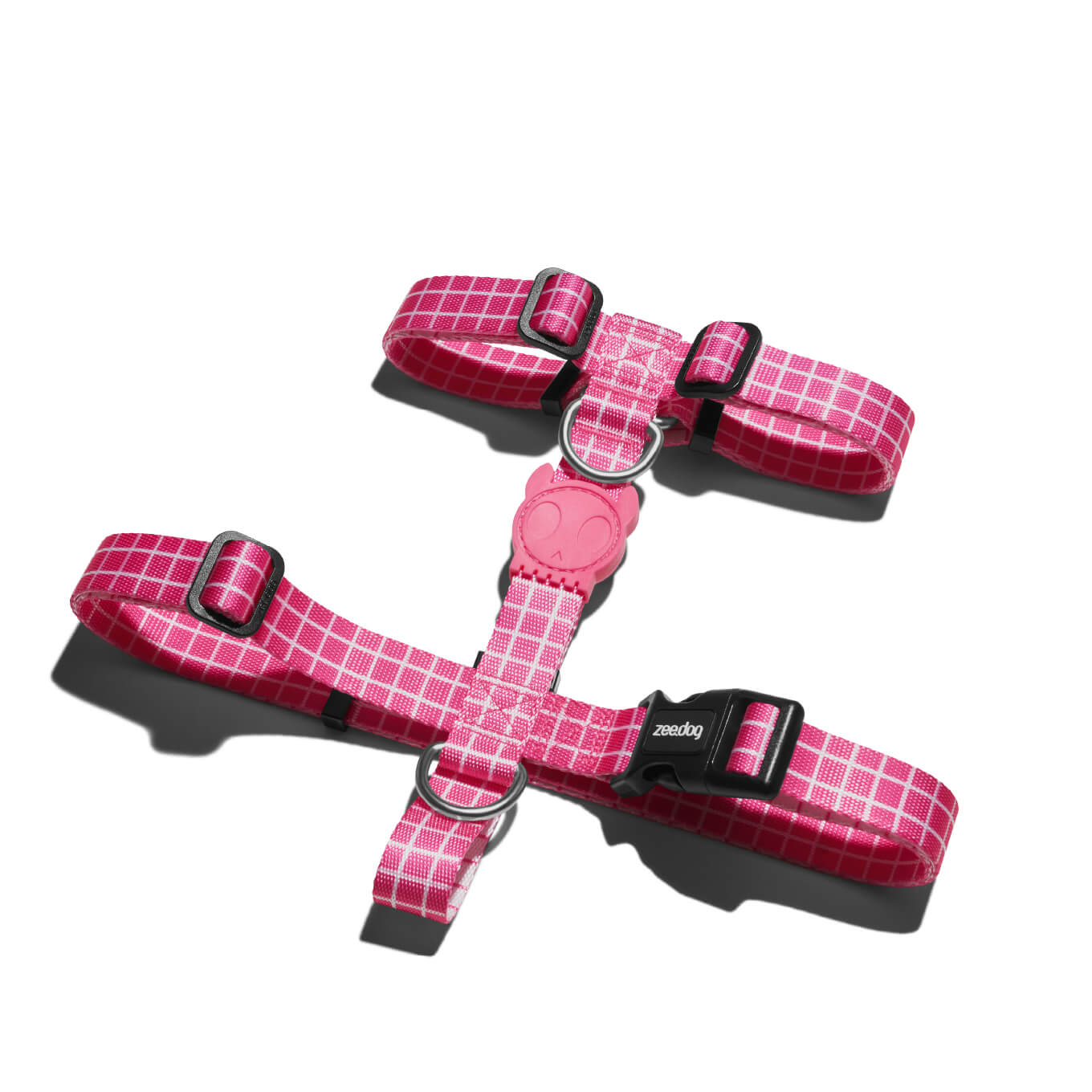 Zee.Dog H-Harness | Pink Wave (L) - Vanillapup Online Pet Store