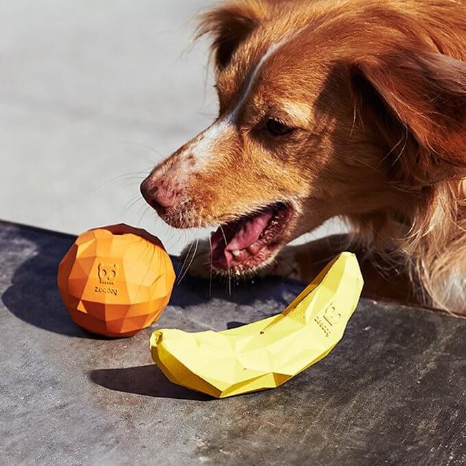 Zee.Dog Super Banana Dog Toy - Vanillapup Online Pet Store