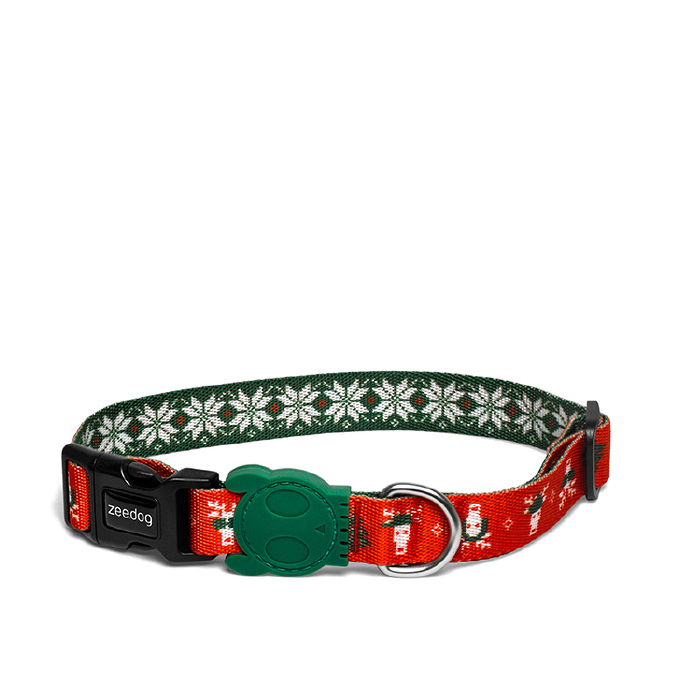 Zee.Dog Collar | Rudolph (L) - Vanillapup Online Pet Store