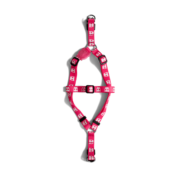 Zee.Dog Step-in Harness | Pink Skull - Vanillapup Online Pet Store