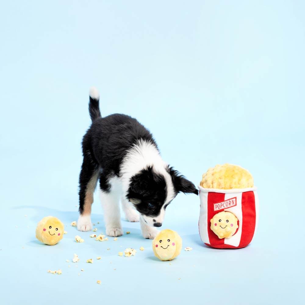 ZippyPaws Popcorn Bucket Burrow Toy - Vanillapup Online Pet Store