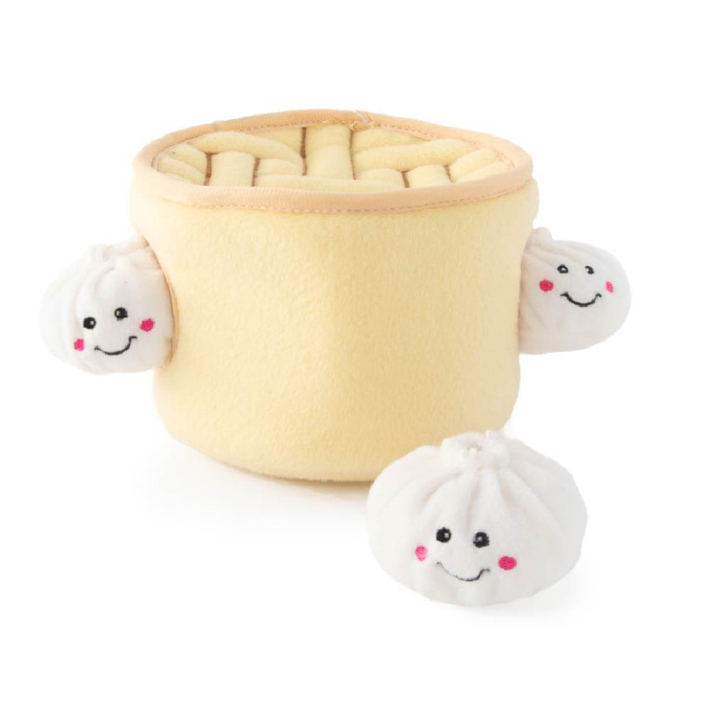 ZippyPaws Soup Dumplings Burrow Toy - Vanillapup Online Pet Store