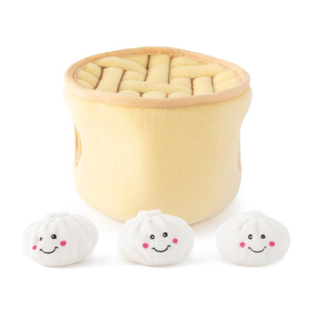 ZippyPaws Soup Dumplings Burrow Toy - Vanillapup Online Pet Store