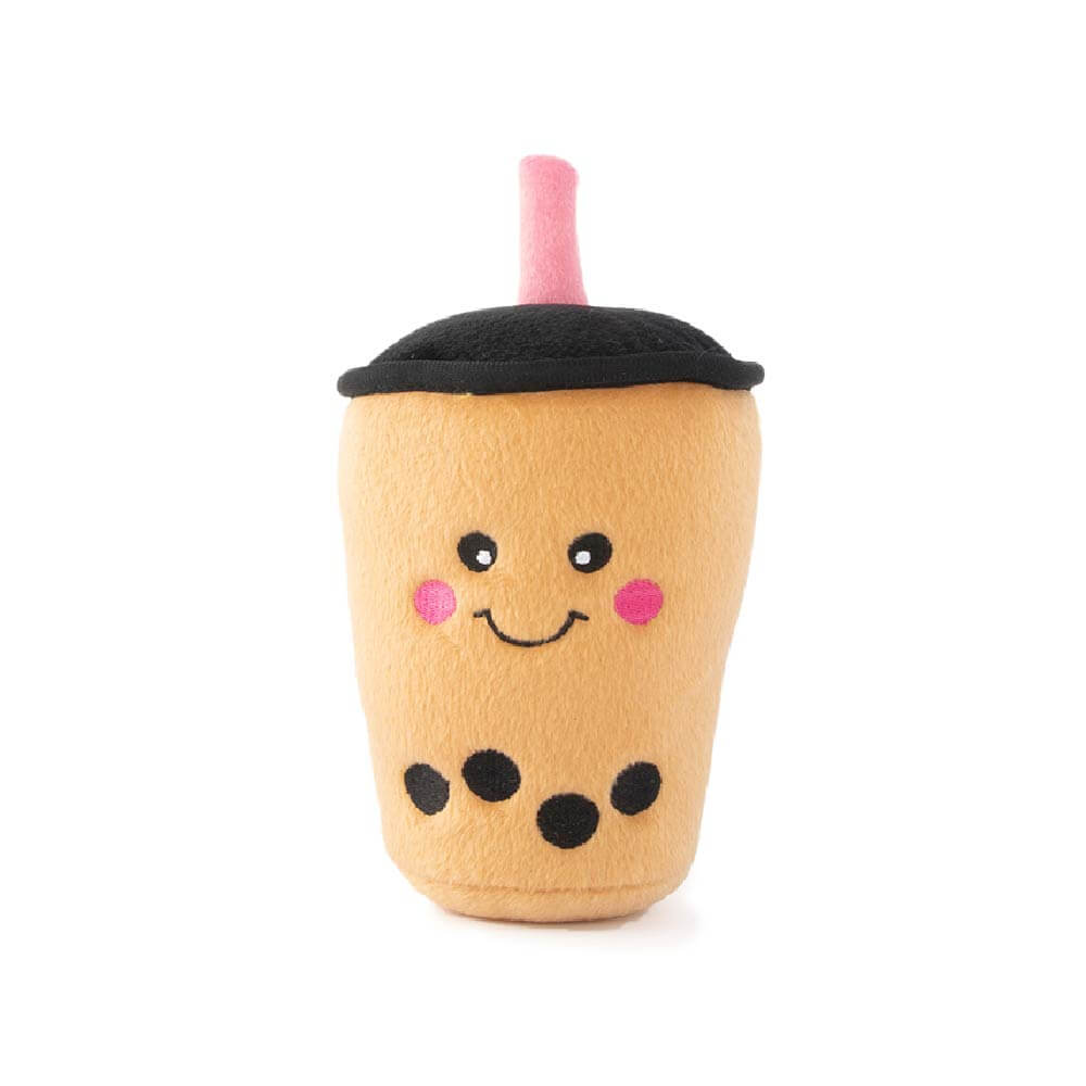 ZippyPaws NomNomz® Boba Milk Tea Toy - Vanillapup Online Pet Store