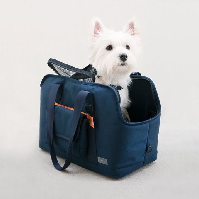 andblank® Pet Carrier | Navy - Vanillapup Online Pet Store