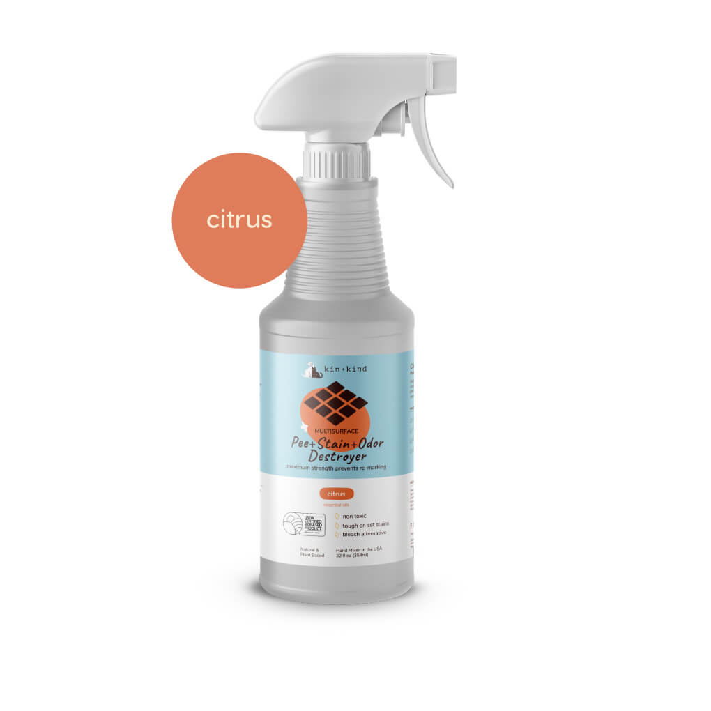 kin+kind Urine & Stain + Odour Destroyer | Multi-Surface - Vanillapup Online Pet Store