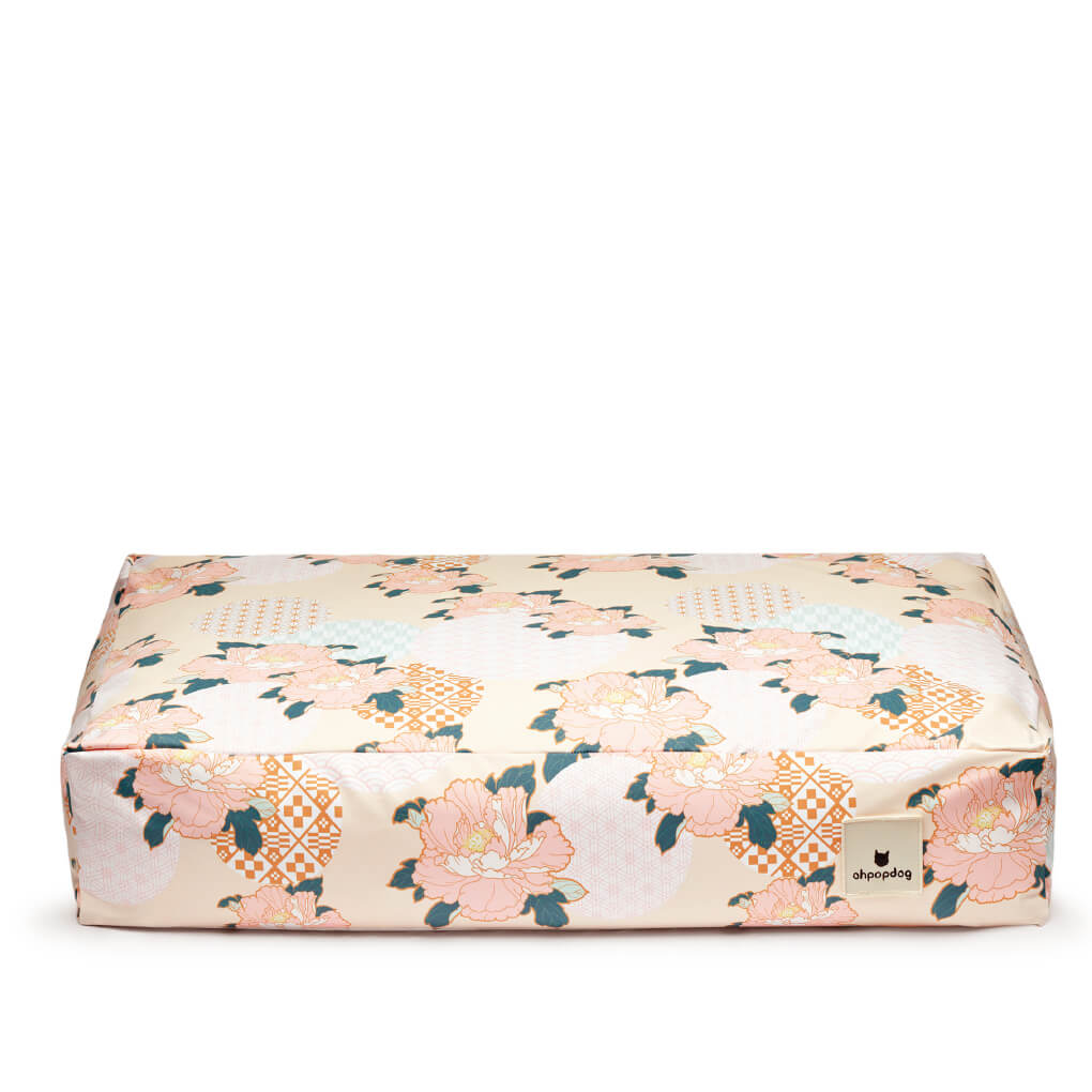 ohpopdog Nihon Collection Microbeads Bed | Botan - Vanillapup Online Pet Store