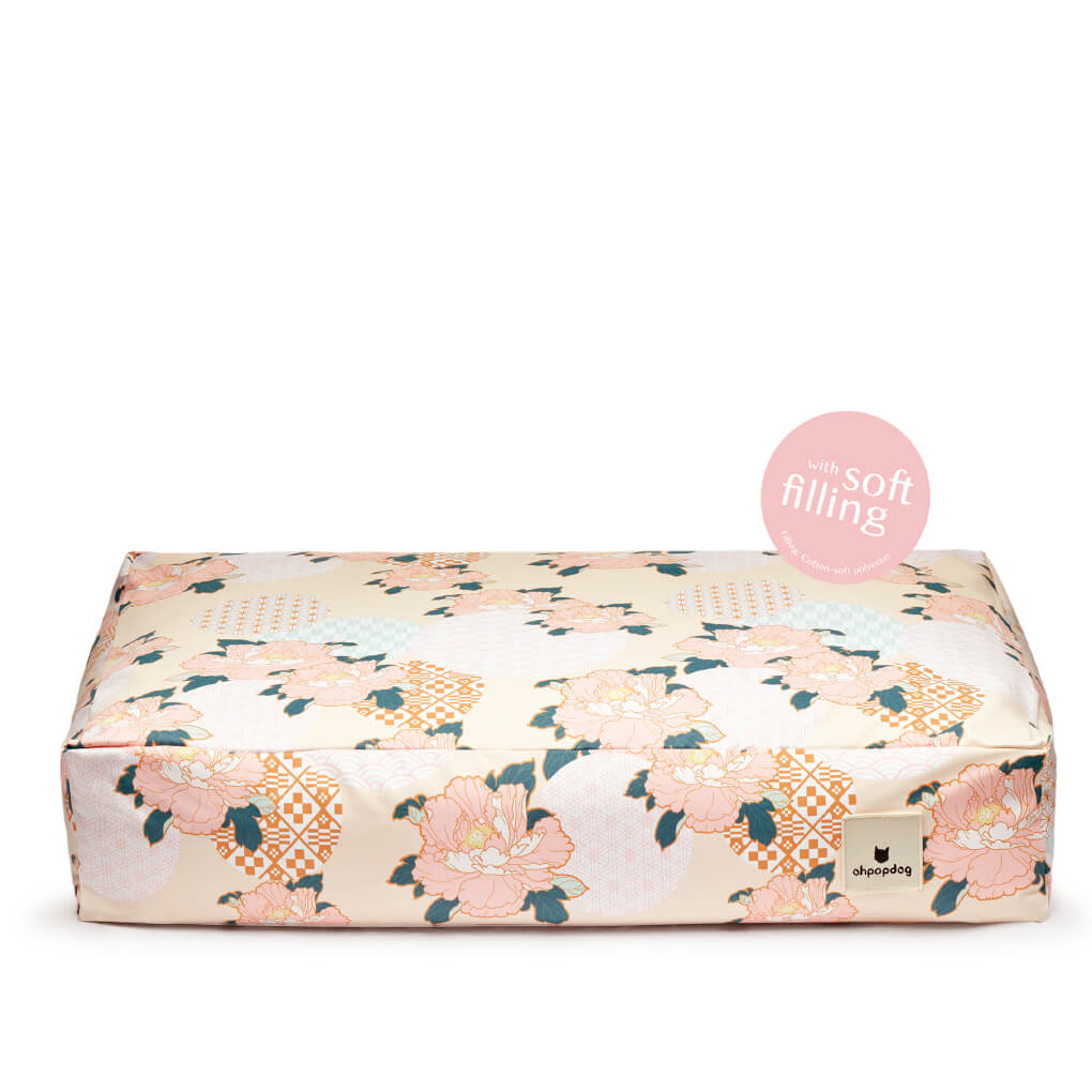 ohpopdog Nihon Collection Pillow Bed | Botan - Vanillapup Online Pet Store