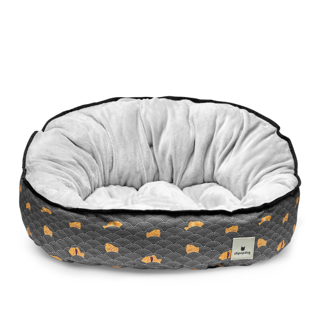 ohpopdog Nihon Collection Reversible Bed | Taiyaki - Vanillapup Online Pet Store