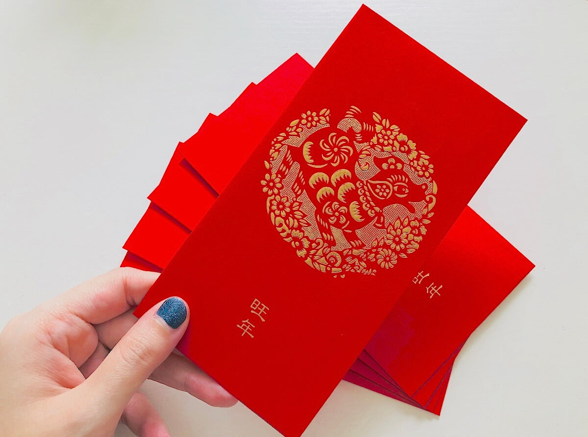 Image result for image of red envelope for 2018